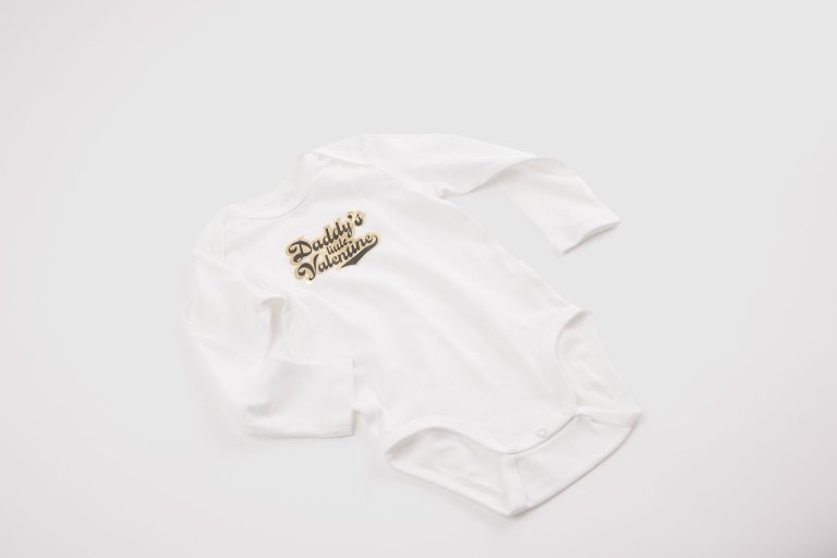 Daddy's Little Valentine Onesie: A Heartwarming Baby Outfit