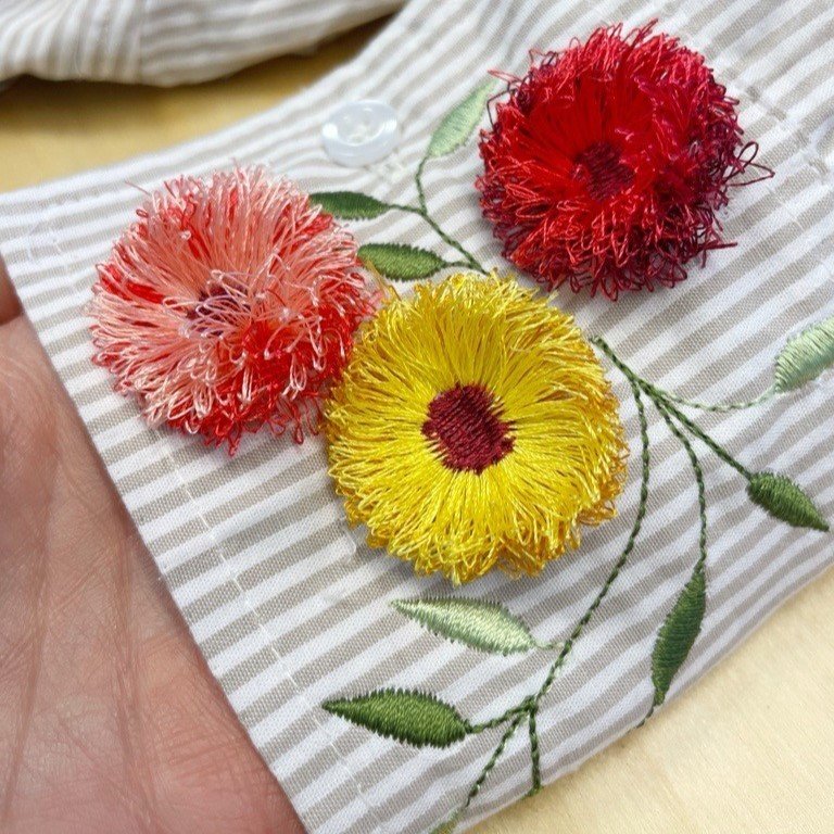 Fringe Embroidery Technique